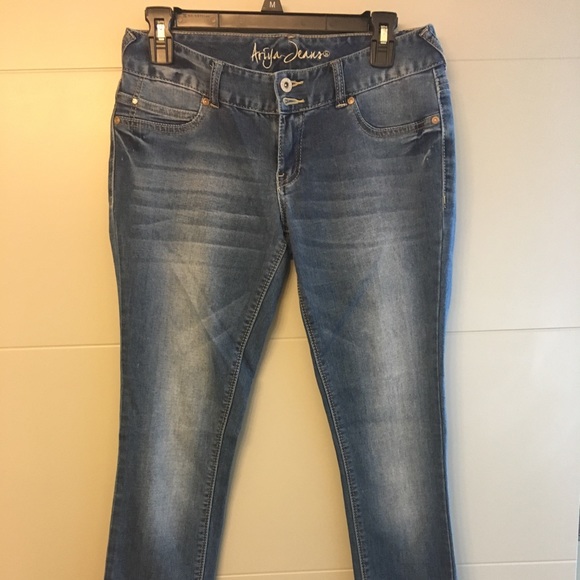 Stretchy Denim Skinny Jeans - Picture 1 of 4